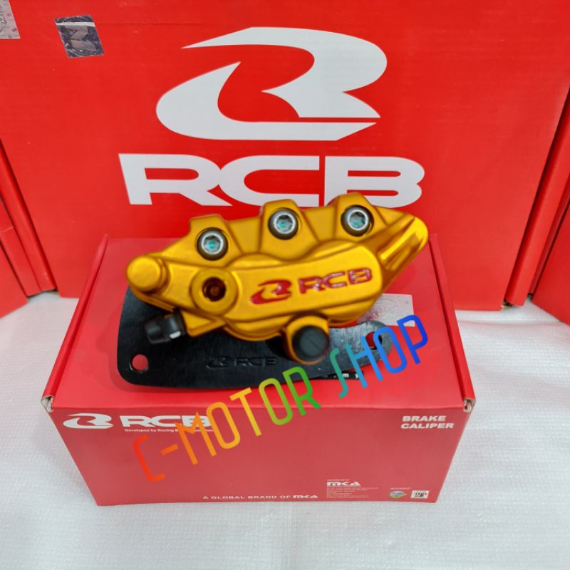 Kaliper Depan Rcb Vixion New, Rxking, Scorpio, Byson, R15, Xabre, Nouvo, Jupiter Z, Fizr, Mx King, Jupiter Mx Old Mx New, Jupiter z1, Yamaha Yz125,Mio,Satria 2tak Hiu, Satria Fu, Shogun 110 125, Smash,  Gsx 150, Ninja 250fi, Ninja 250 Karbu, Yamaha Fazzio-1