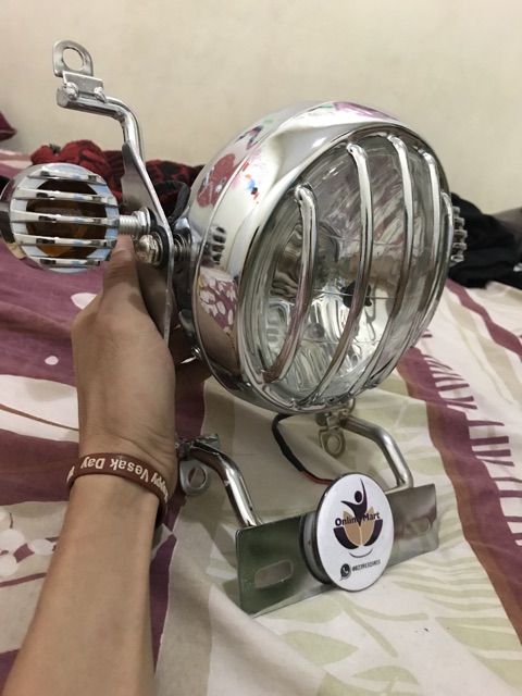 Lampu depan crome variasi rx king plus lampu sen crome