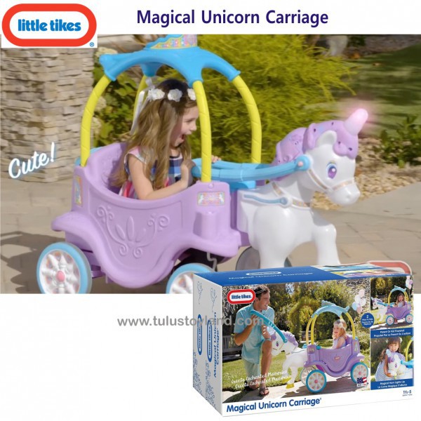 little tikes princess carriage