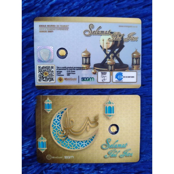 MiniGold Idul Fitri 0.05 Gram
