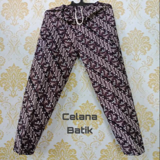 Celana Batik Pria Panjang / Celana Batik Panjang