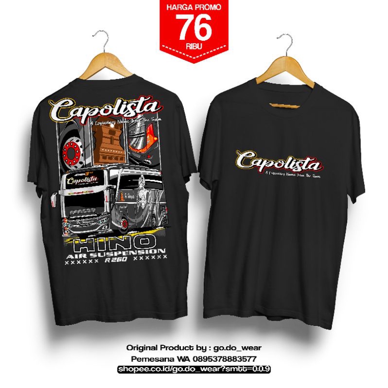 kaos bus haryanto Capolistas "002"
