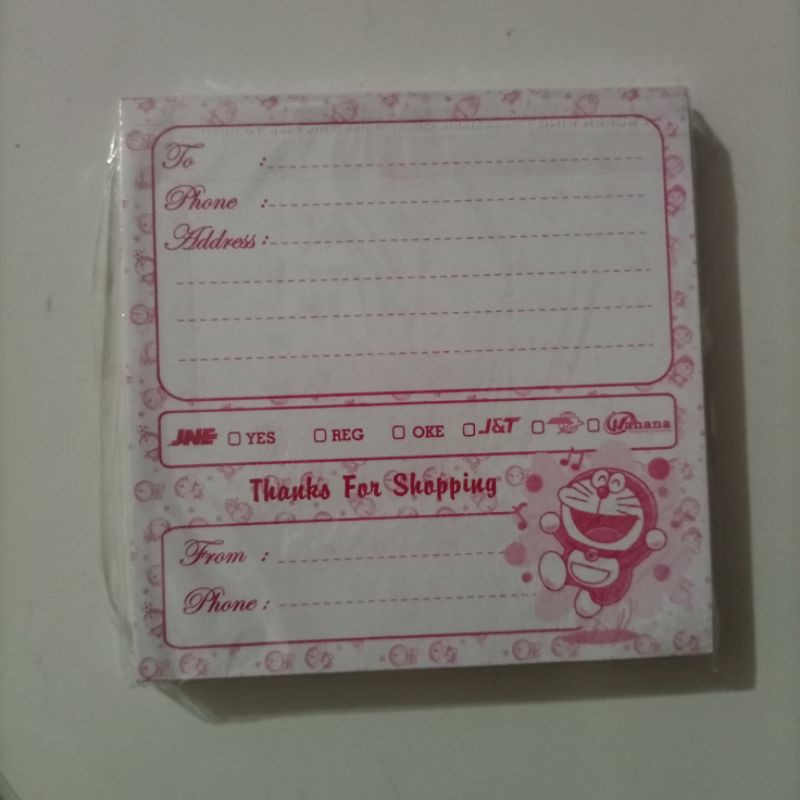 

Kertas pengiriman hvs isi 100 pics