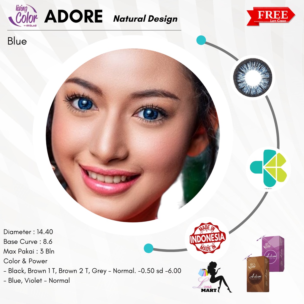 SOFTLENS LIVING COLOR ADORE NORMAL