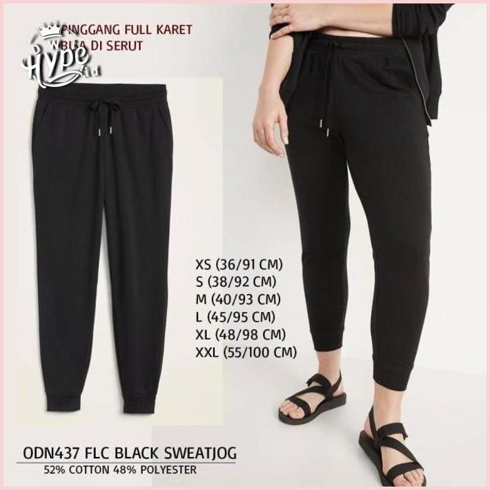 Celana Jogger Wanita Murah Old Navy 437 Flc Sweatjog 2 Warna
