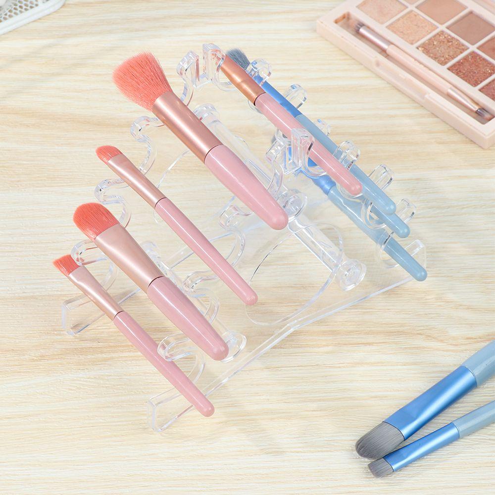 Suyo Tempat Pulpen Akrilik Penyimpanan Alat Tulis Transparan Bolpoin Pen Organizer Rak Kuas Makeup