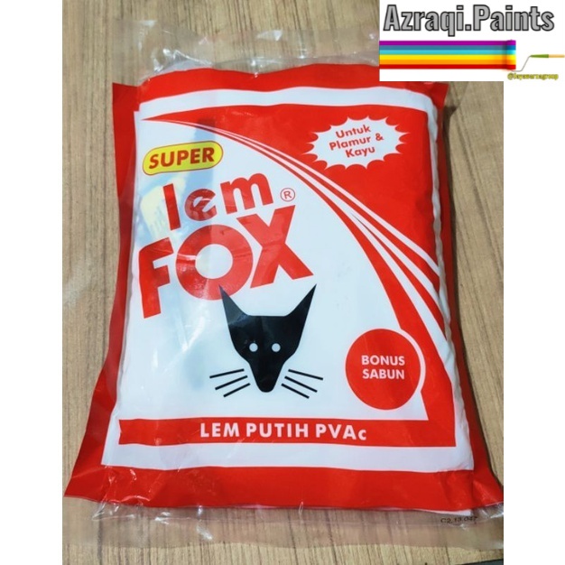 

LEM FOX PUTIH PVAC MERAH ( 700 GRAM ) LEM SERBAGUNA