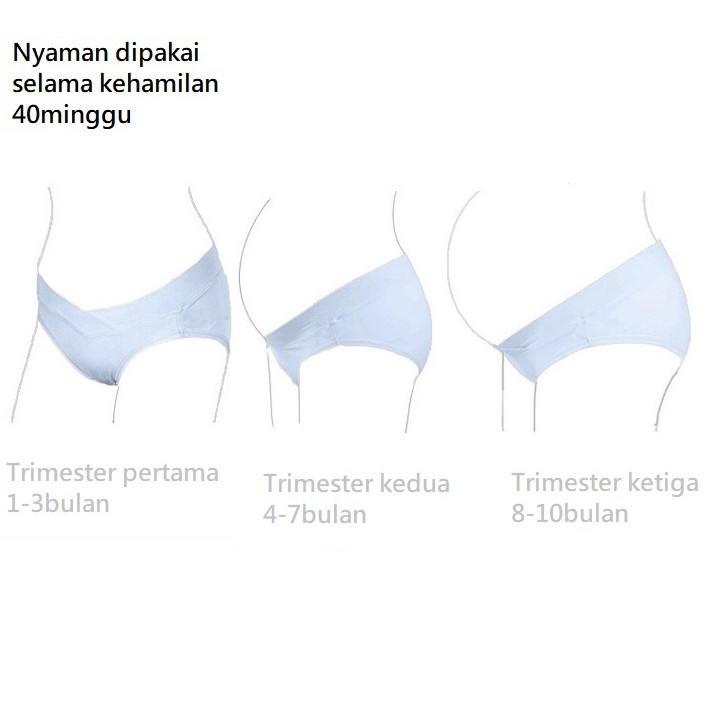 Celana dalam ibu hamil / celana hamil import bahan premium