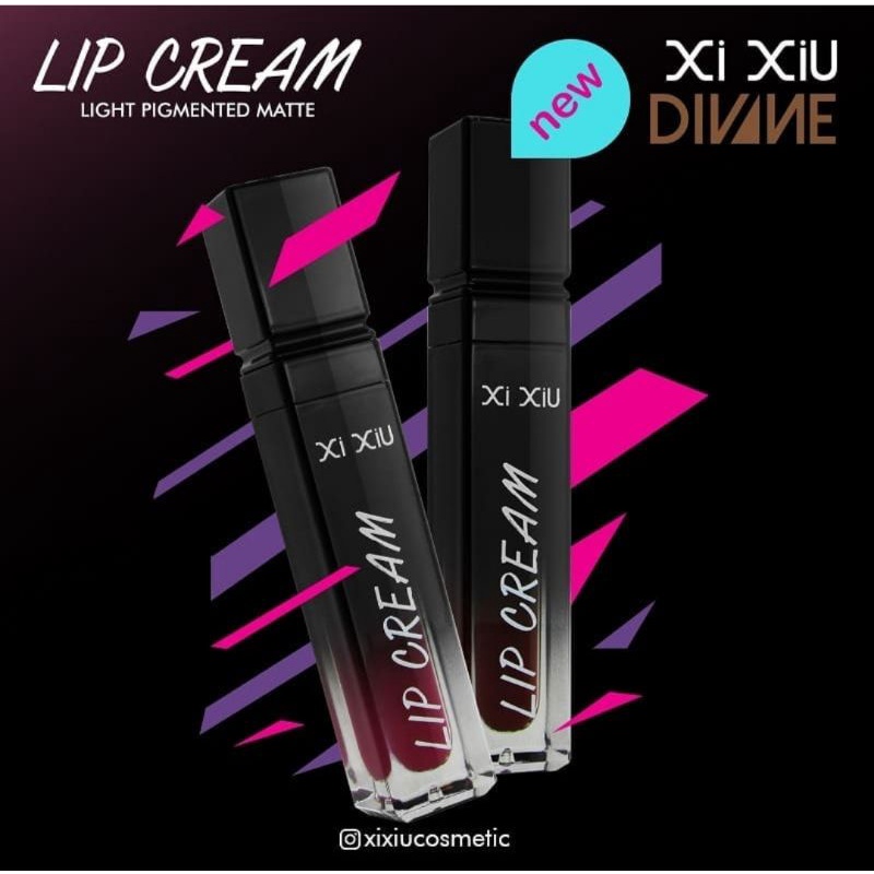 Xi Xiu Divine Lip Cream Light Pigmented Matte | Xi Xiu Lipcream | XiXiu Lipcream