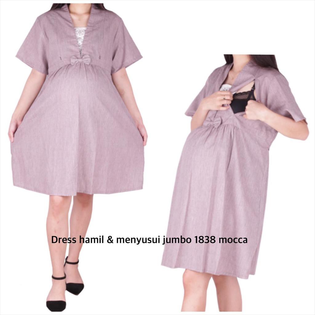 Baju Hamil Dress Jumbo 1838