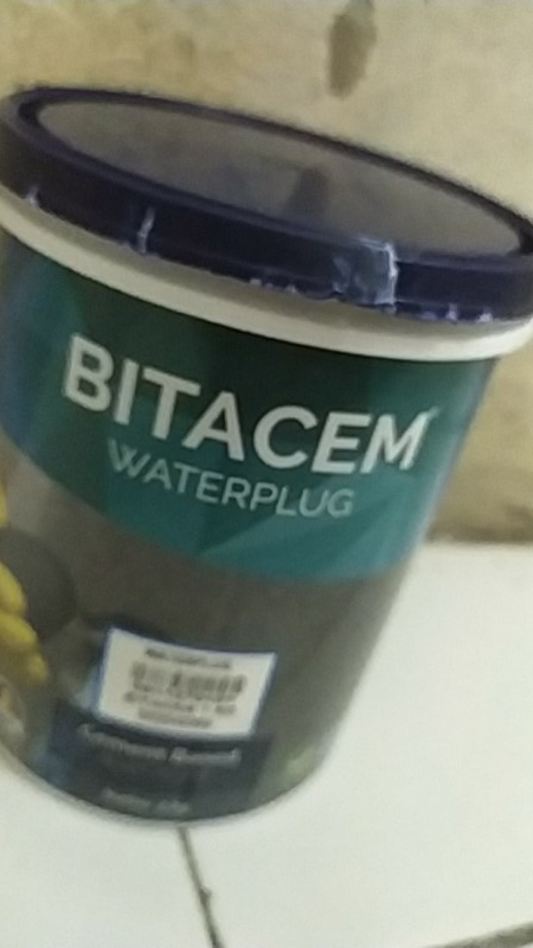 Penyumbat Kebocoran - Bitacem Waterplug 1kg