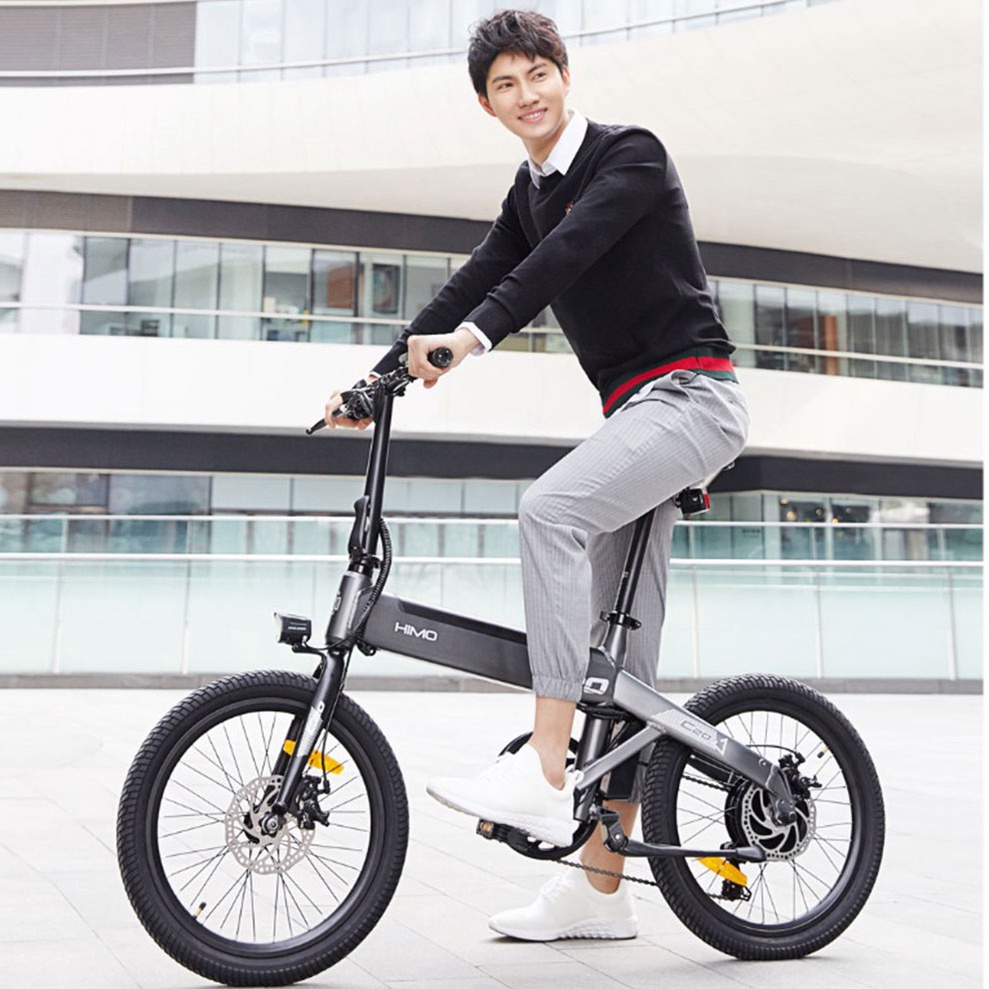 Sepeda Elektrik Smart Moped Bicycle 250W 80KM -- C20 -Xiaomi HIMO