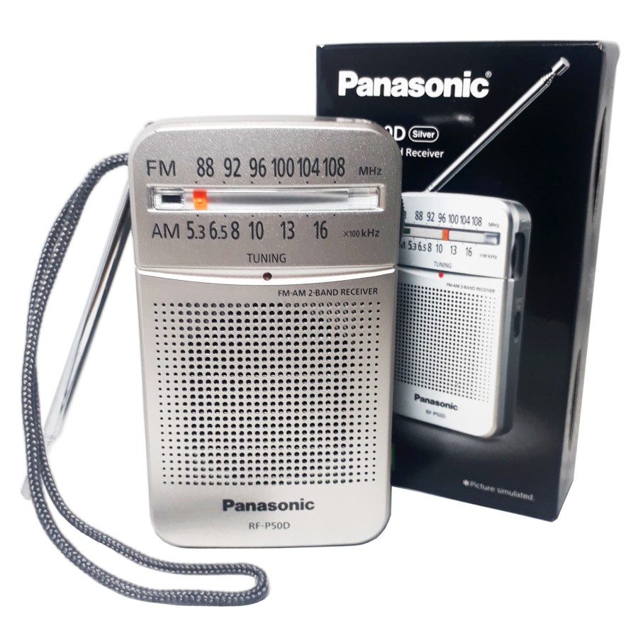 Radio Panasonic RF-P50D Pocket Radio AM-FM