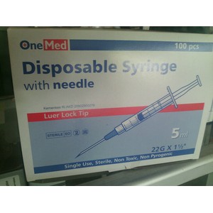 Syringe 5cc Onemed