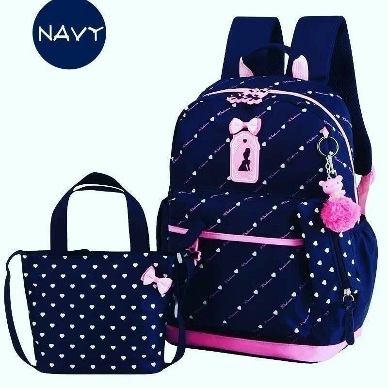 Tasbaru!!Ransel sekolah lucu/Tas Set paket 3in/Tas wanita/Tas pria SD SMP