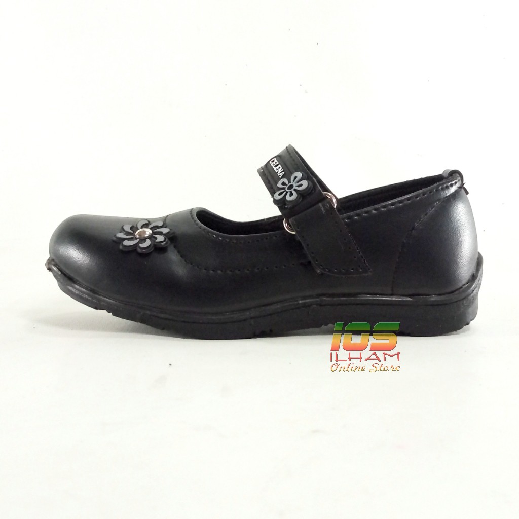 Celena CC01 Sepatu Pantofel Anak Size 26-35 Hitam