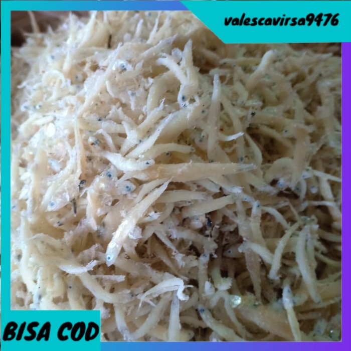 

⭐BISA COD⭐ ikan teri Medan asin per 500gr