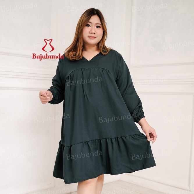 LD 120 TUNIK JUMBO BIG SIZE BAJU WANITA HIKARI