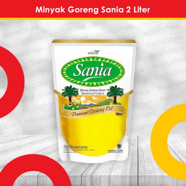 

Sania Minyak Goreng Kemasan Pouch 2 Liter