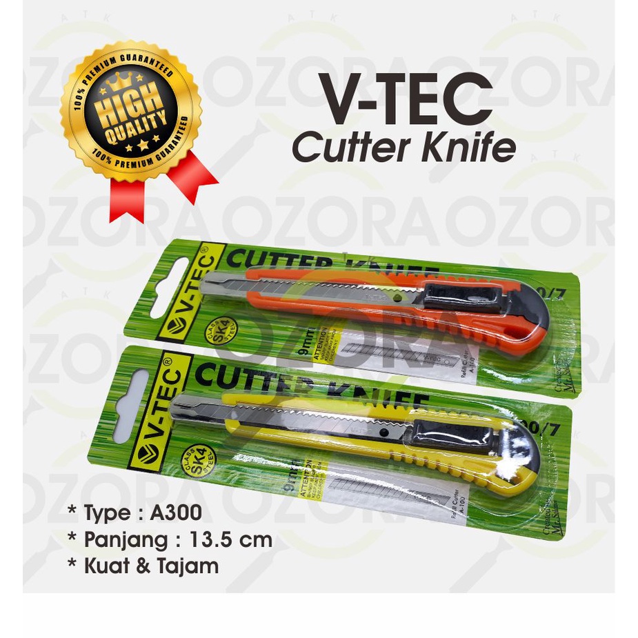 

Cutter Pemotong Vtec VT-A300 Pisau Tajam Anti karat