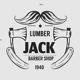  Stiker  Dinding Jack Barber Shop Custom Pangkas  Rambut  Kaca  