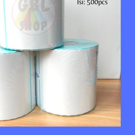 

➹ Kertas Label Thermal Stiker Bare 100x100 isi 500pcs ✥