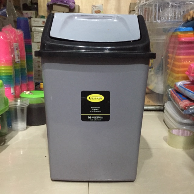 KOMET STAR - Tempat Sampah 15 Liter / Keranjang Sampah / Tempat Sampah Kamar Mandi / Tong Sampah