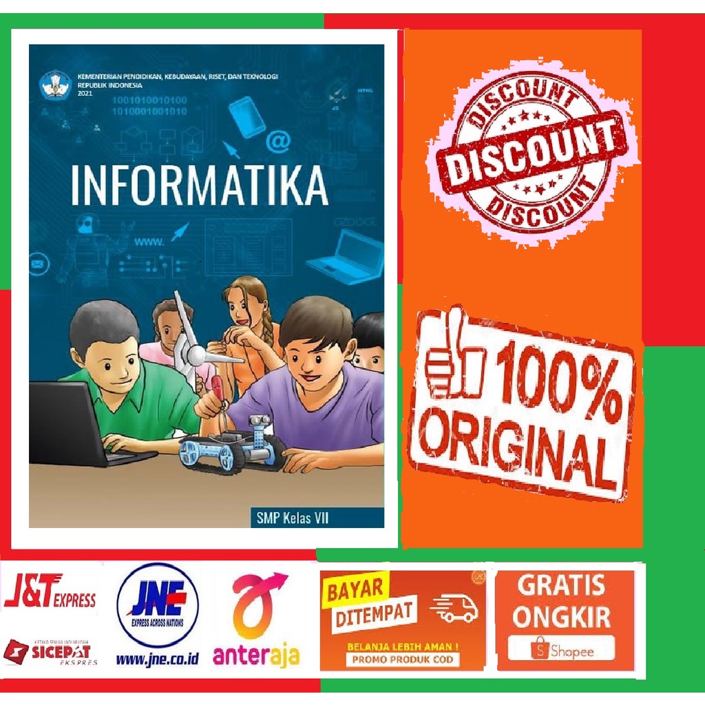 Buku Kurikulum Merdeka SMP/MTS - Informatika SMP Kelas 7 Kurikulum Merdeka Kemendikbud