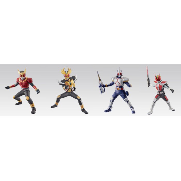 HDM KUUGA + AGITO + BLADE + DEN-O MIB (SET of 4) BANDAI KAMEN RIDER