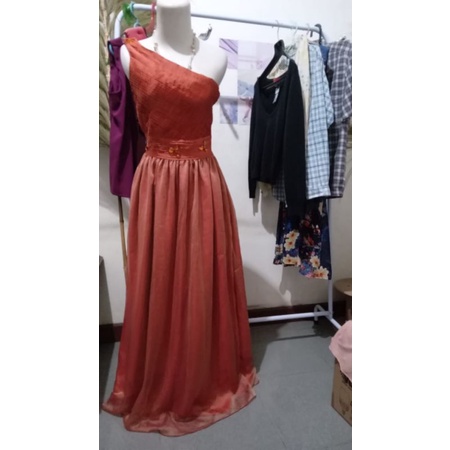 GAUN PESTA BRIDESMAID GAUN SATIN BRIDAL