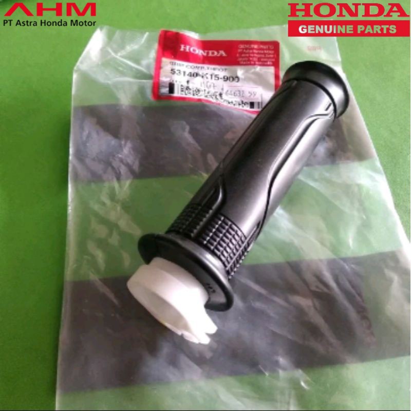 MURAH GRIP KARET STANG GAS CB150 HAND GRIP KANAN  53140-K15-900 53140K15900 JAMINAN 100% ORI AHM HON