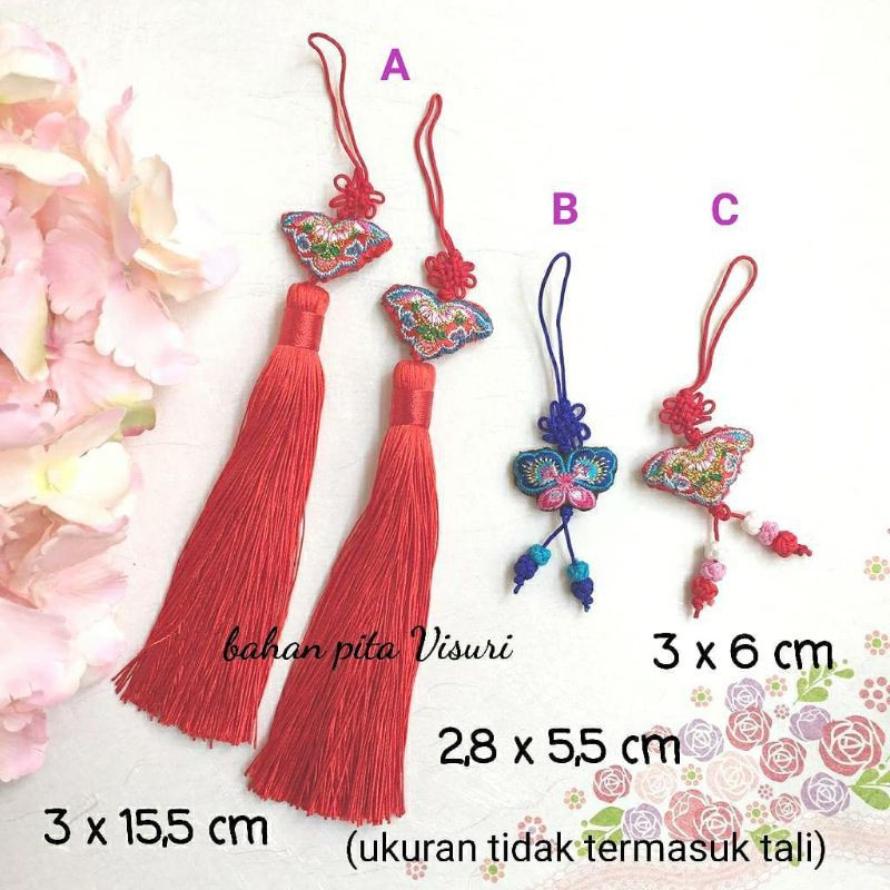 Tassle Bordir CNY Imlek