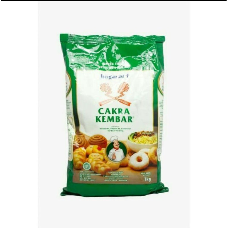 

Tepung Terigu Cakra Kembar - 1kg