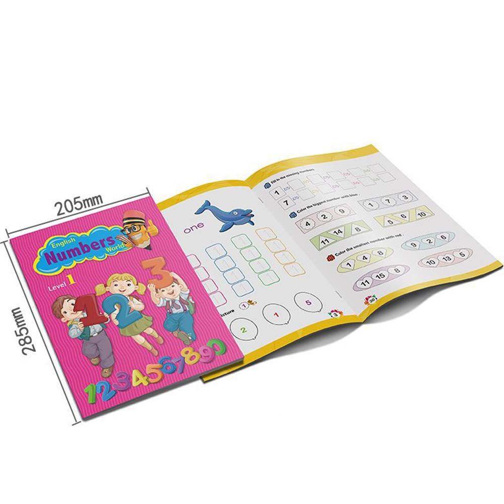 Mxbeauty Kid English Excercise Book Tk Latihan Huruf Inggris Bayi Kata Belajar Matematika Aritmatika Buku Latihan