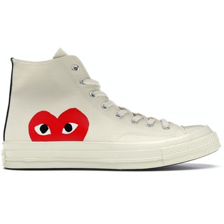 cdg converse black low