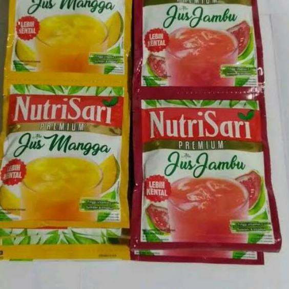 

✔️12.12 FLASH SALE Nutrisari Premium Rasa Jus Mangga Sachet - 1 renceng isi 10 pcs