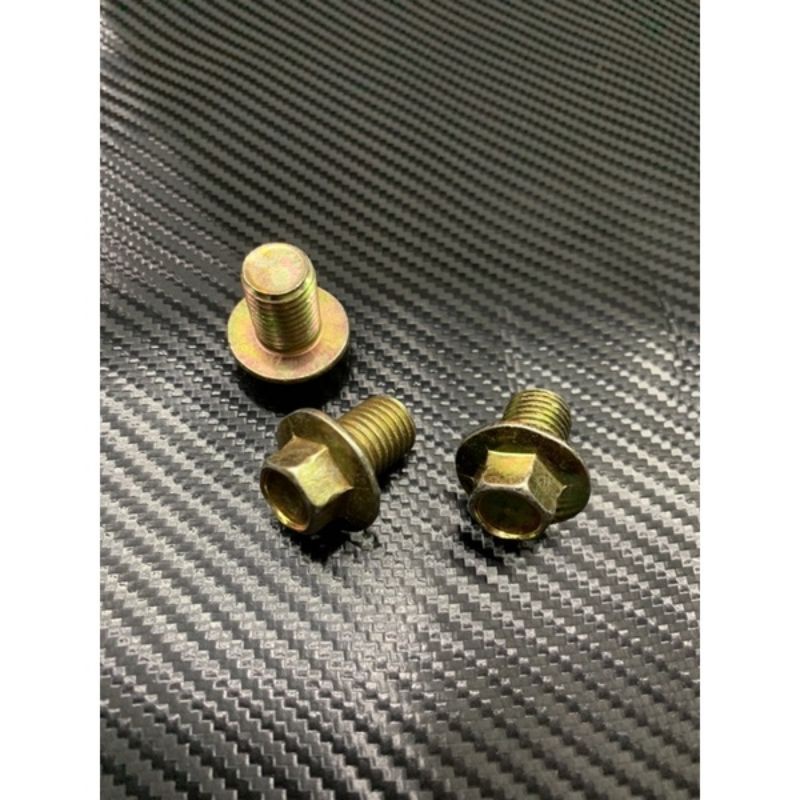 Baut oli bawah motor/Baut lobang oli/Baut pembungan oli/Baut