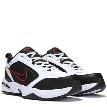 NIKE AIR MONARCH IV WHITE BLACK