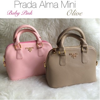 Original Tas Prada Alma Mini Import Murah