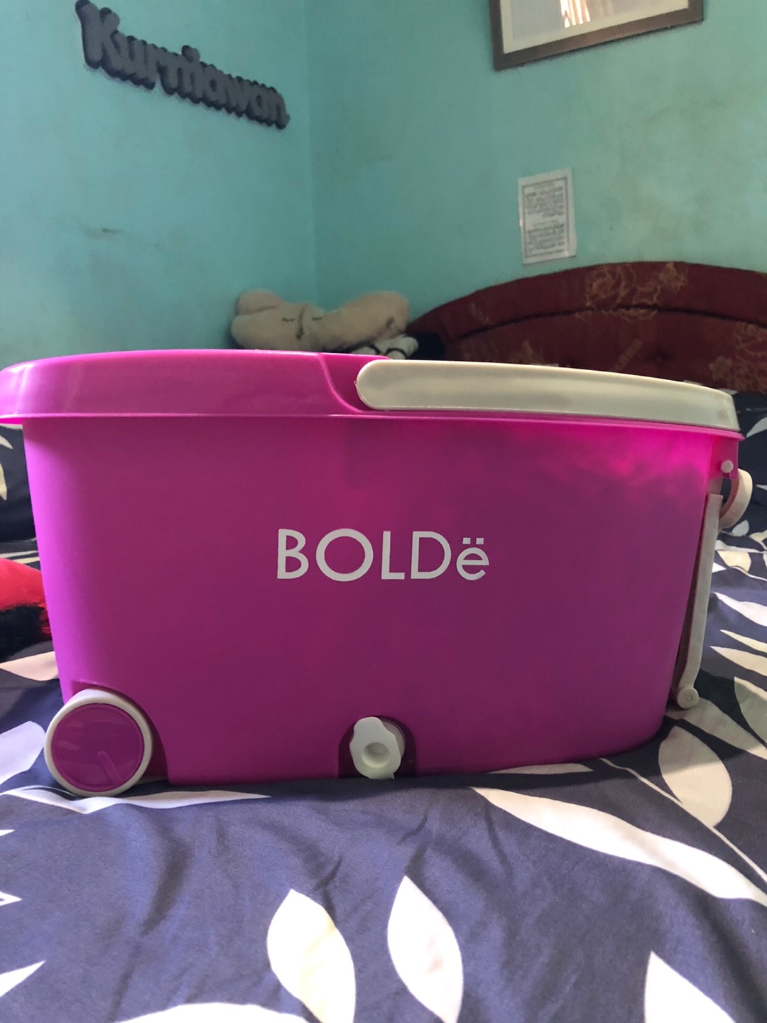 Alat Pel Lantai Bolde Deluxe Plus |  Bolde Alat Pel Praktis Ada Roda Nya