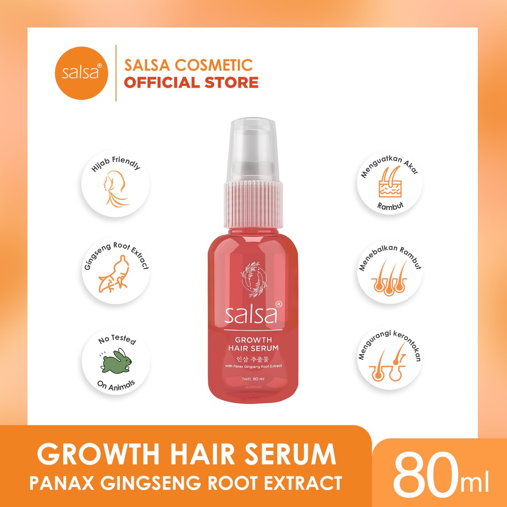 SALSA Hair Serum - Spray Perawatan Rambut Keratin &amp; Growth Treatment