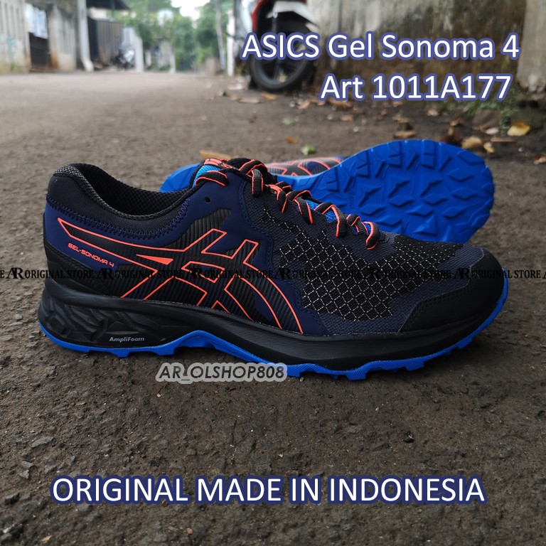 asics gel sonoma 4 gtx mens trail running shoes