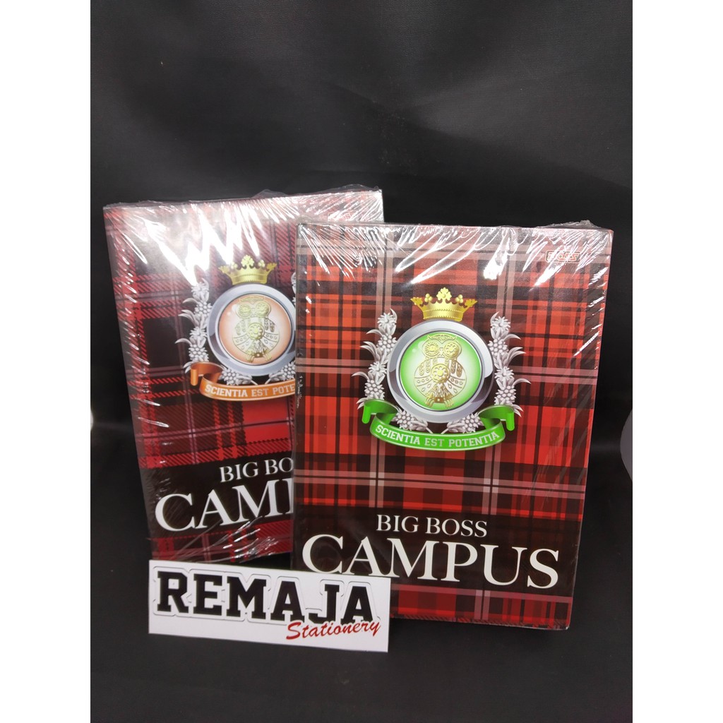 

Buku Tulis Big Boss Campus isi 50 / Boxy