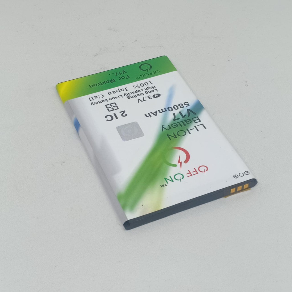 Baterai Maxtron V17 Maxtron Diamond DoublePower Batre Batere Battery