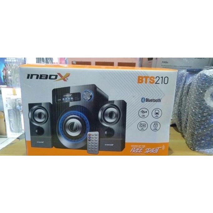 BTS210 Speaker Komputer/Laptop Bluetooth Inbox BT, FM Radio, USB, TF Card &amp; Remote Control - ACS