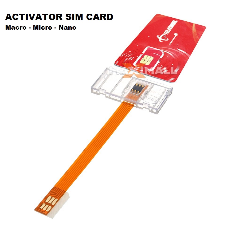 Aktivator Simcard Activator Aktifator Sim card Kartu Chip Modem