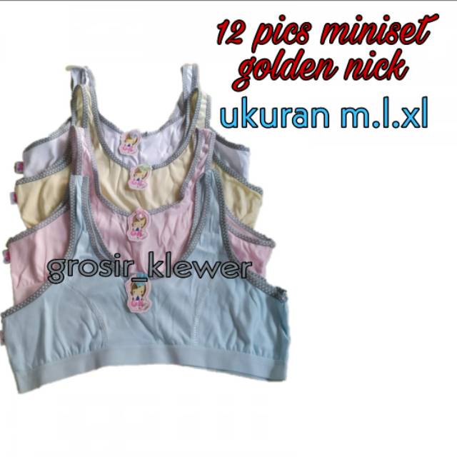 12 pics/Miniset anak remaja //miniset golden nick harga  murah