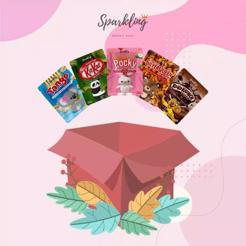 (RESELLER VIP) MASKER ORGANIK SPARKLING