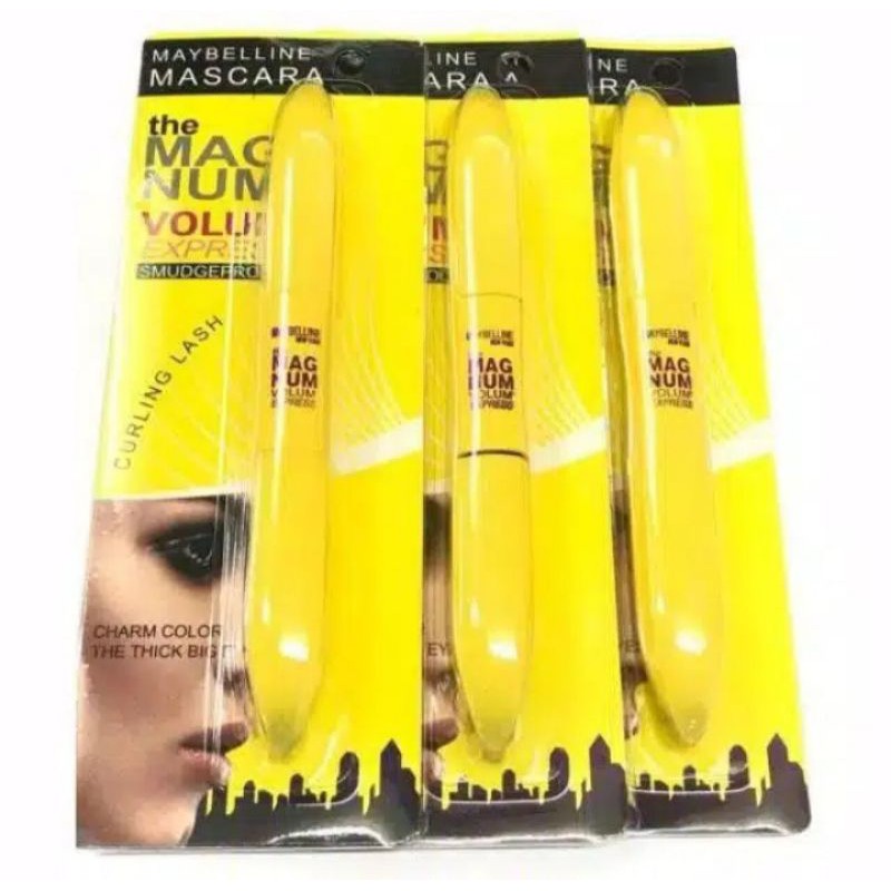 Mascara dan Eyeliner Maybelline - Eyeliner+Mascara Maybelline 2in1