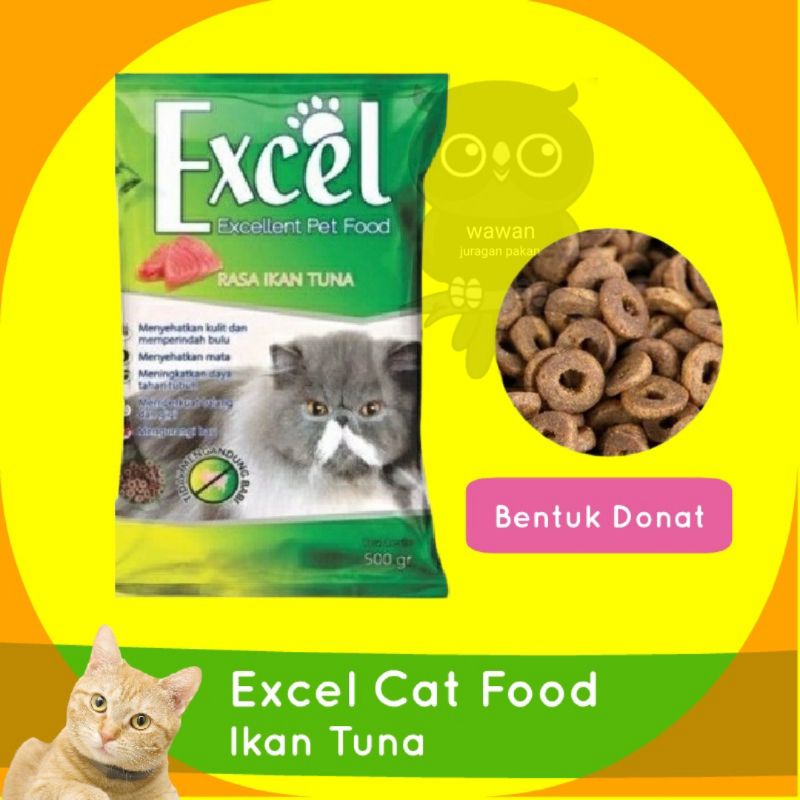 PAKAN KUCING EXCEL FREE 10 MINYAK IKAN